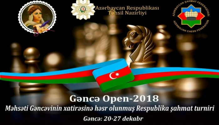 “Gəncə Open 2018” respublika şahmat turniri keçiriləcək