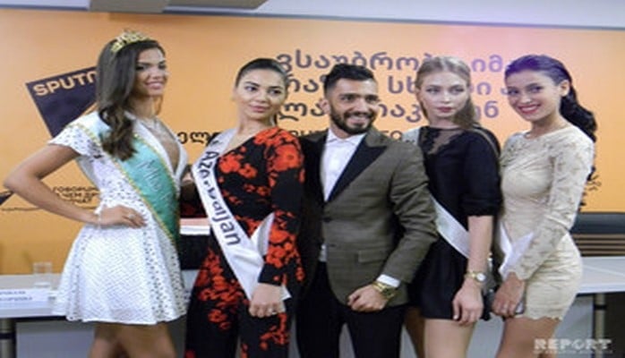 Азербайджанская пара в Грузии поборется за титул "Miss and Mister Planet - 2018"