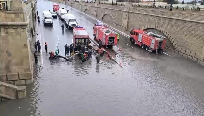 FHN: "Sabunçuda tuneldən suyun çəkilməsi işləri yekunlaşıb"