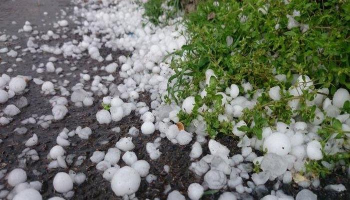 Град нанес ущерб селам Гедабейского района