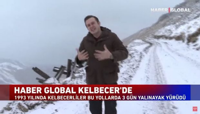 “Haber Global” Kəlbəcərdə: Qar donunu geyinmiş, dəhşət günlərinin şahidi dağlar... - VİDEOREPORTAJ