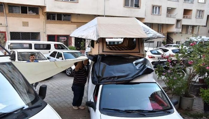 Hobi olarak ürettiği çadırları birçok ülkeye ihraç ediyor