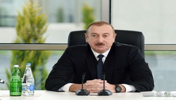 İlham Əliyev “Azərbaycan Xəzər Dəniz Gəmiçiliyi”nin yeni inzibati binasının açılışında iştirak edib