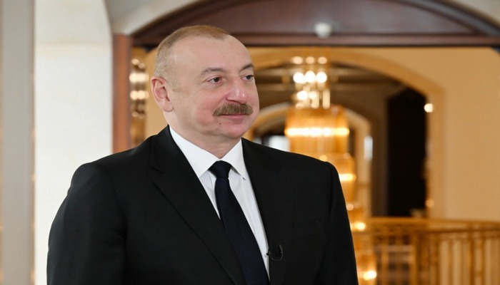 İlham Əliyev Fridrix Mertsi təbrik edib