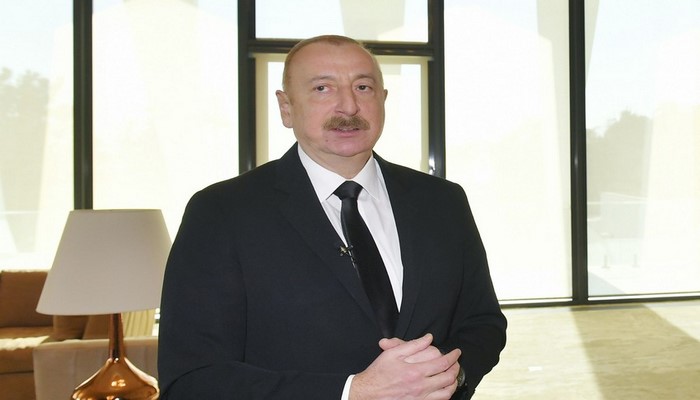 İlham Əliyev: Hər il biz Xəzər dənizinin getdikcə daha da dayazlaşmasının şahidi oluruq