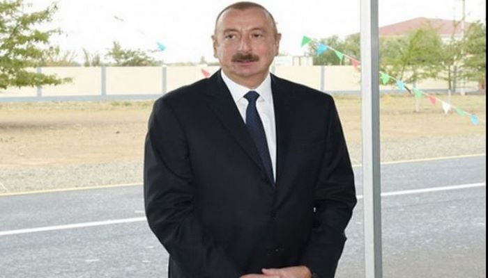 İlham Əliyev İsmayıllıda təməlqoyma mərasimində