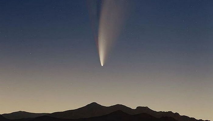 İlon Maskın peykləri yeddi min ildən bir Yerin yaxınlığından keçən kometanı görməyə mane olub
