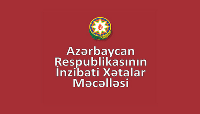 İnzibati Xətalar Məcəlləsinə dəyişiklik təsdiqləndi