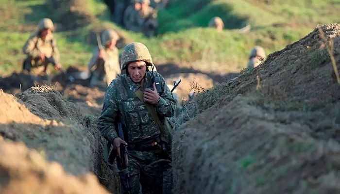 İşğalçı erməni ordusunun əsgəri döyüşməmək üçün hərbi hissədən qaçdı