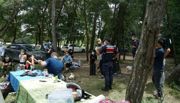 İstanbul'da piknik alanlarında denetim