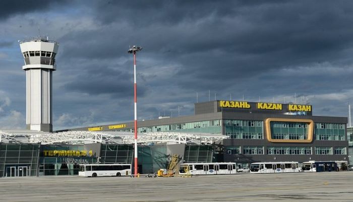 Kazan hava limanında uçuşlar müvəqqəti DAYANDIRILDI