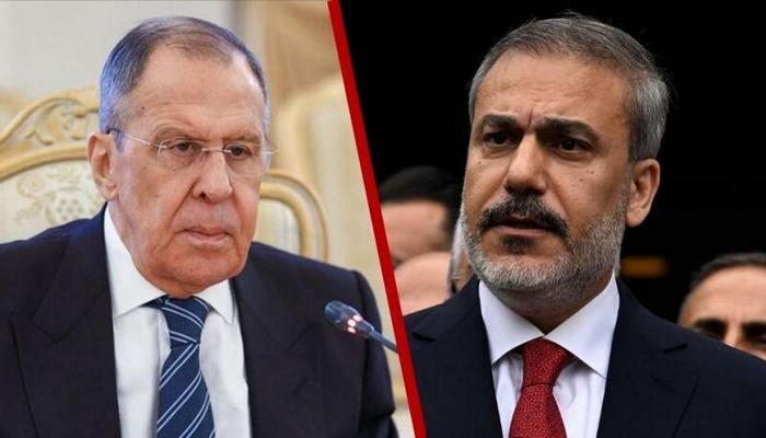 Lavrov Hakan Fidanı "Türk axını"na edilən hücum barədə məlumatlandırdı