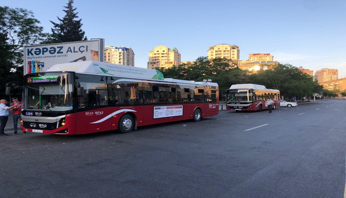 M9 ekspres avtobus xəttə buraxılıb