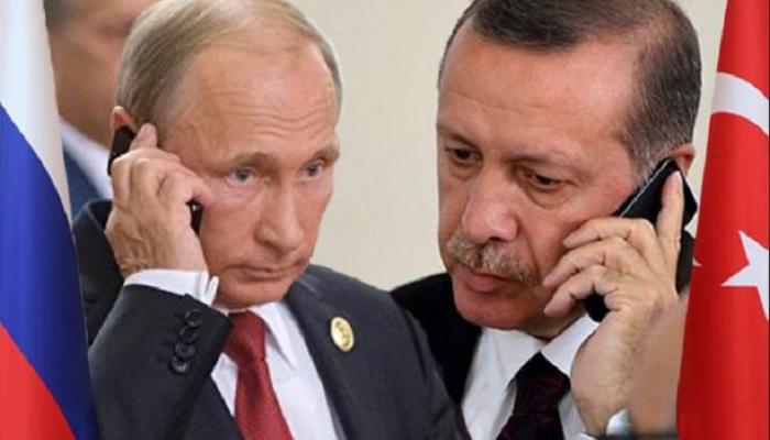 Putinlə Ərdoğan arasında telefon danışığı olub