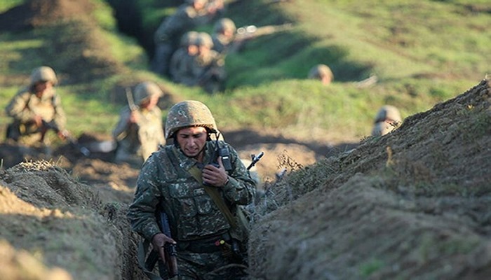 Nahçıvan yönünde de ateşkes ihlal eden Ermenistan’a ait bir askeri araç imha edildi