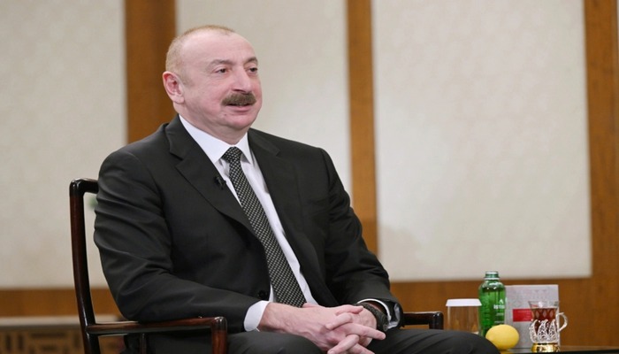 Prezident İlham Əliyev Pekində Çinin CGTN telekanalına müsahibə verib