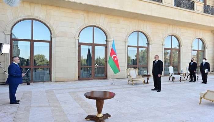 Prezident ölkəmizə yeni təyin olunmuş səfirin etimadnaməsini qəbul etdi