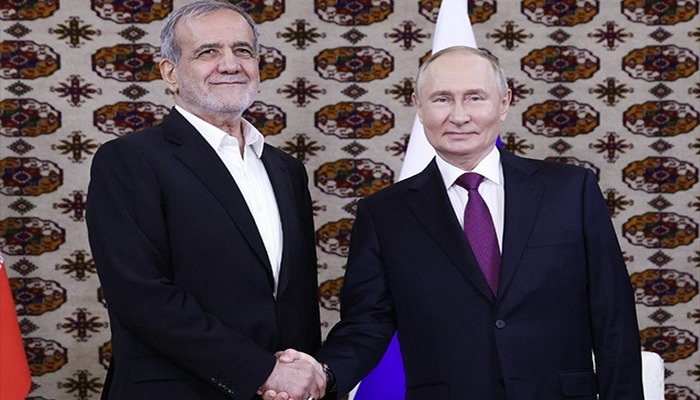 Putin Pezeşkianla telefonla danışdı