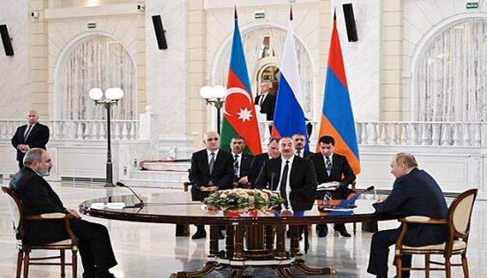 Putin: Üçtərəfli görüşdə bu müzakirə ediləcək