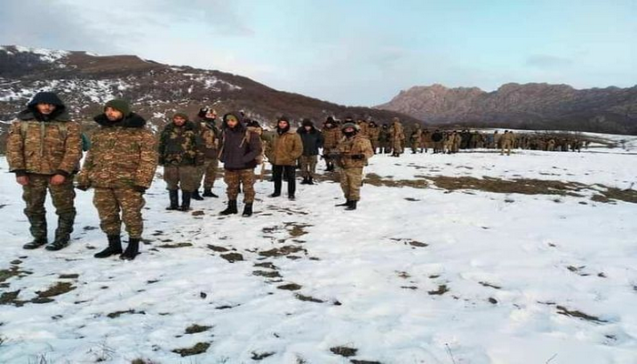 Qaladərəsində çoxlu sayda erməni silahlısı əsir götürülüb