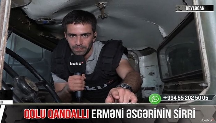 Qolu qandallı erməni əsgərinin sirri