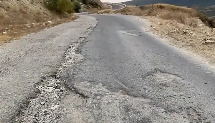 Şamaxıda torpaq sürüşməsi: Təhlükəli vəziyyət yarandı