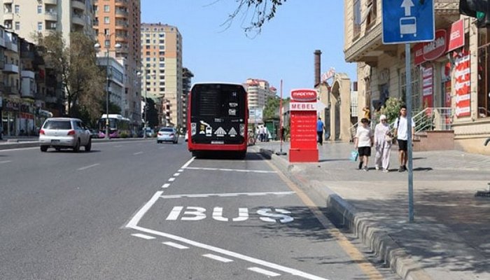 Sürücülərin nəzərinə- Avtobus zolaqları ilə bağlı YENİLİK