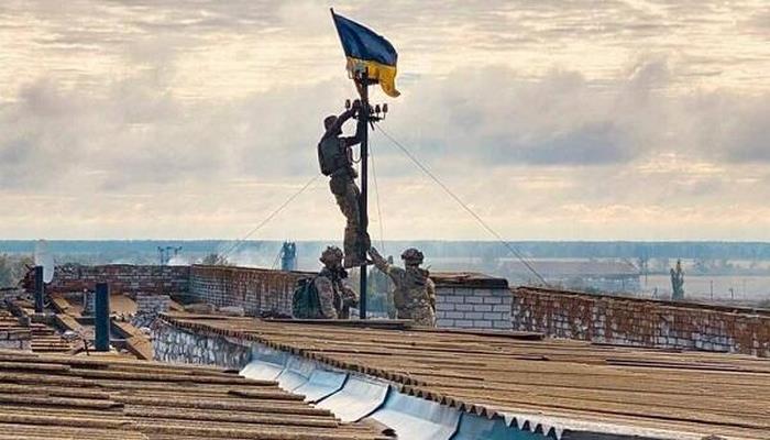 Ukrayna ordusu bu kəndi azad etdi