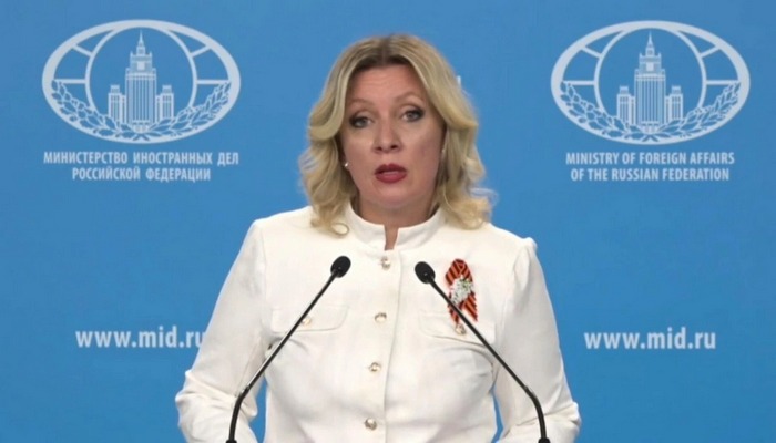 Zaxarova Simonyanın ittihamlarına cavab verdi